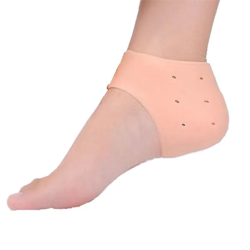 2Pcs New Silicone Feet Care Socks Moisturizing Gel Heel